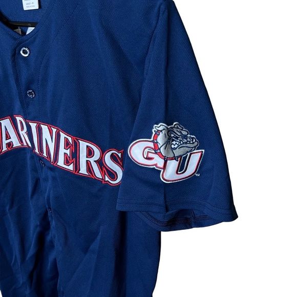 Rare Mariners X Gonzaga University Jersey Medium - Picture 2 of 5